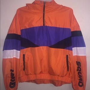 Half Zip Windbreaker